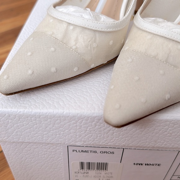 DIOR Snow White Slingbacks - Picture 8 of 9
